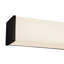 Vivi 36-in Black dimmable LED Wall Sconce-1570710023