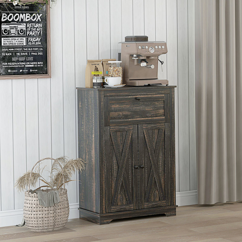 Armoire décorative Farmhouse, Brun