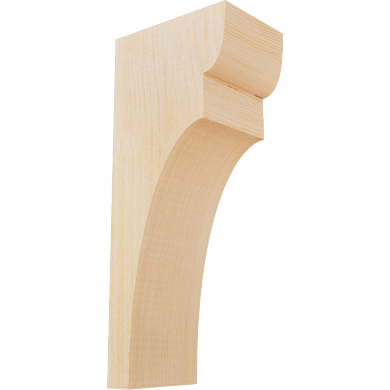 Yorktown Corbel, H 14 po x l 4 po x P 6 po, Sapin de Douglas, Sciage brut