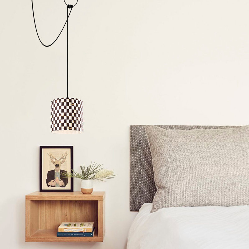 1 - Light Black Single Pendant