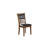 Faux Leather Upholstered Side Chair