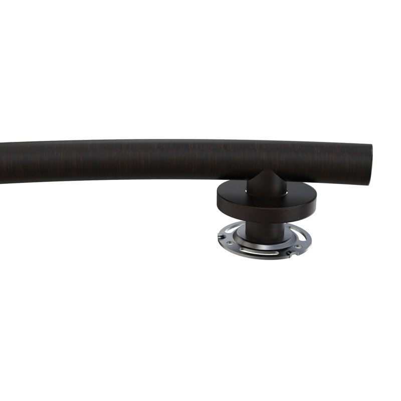 Wave Designer Grab Bar, 3.5" H x 16" W x 1.25" D, Oil Rubbed Bronze