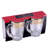Large Tempered Glass Mug Duo