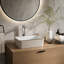 Lavabo de salle de bain rectangulaire en céramique 16X12