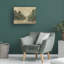 Art mural sur toile tendue - «Hillside Harvest II» par Ethan Harper pour décoration de salon, de chambre à coucher ou de bureau - 35 x 47