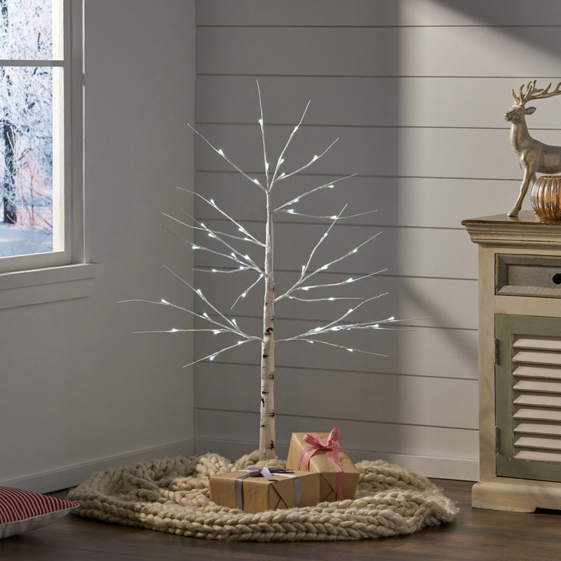 Birch Tree Light 48LED Artificial