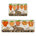 Beige/Orange/Brown Carrot Welcome Bunnies
