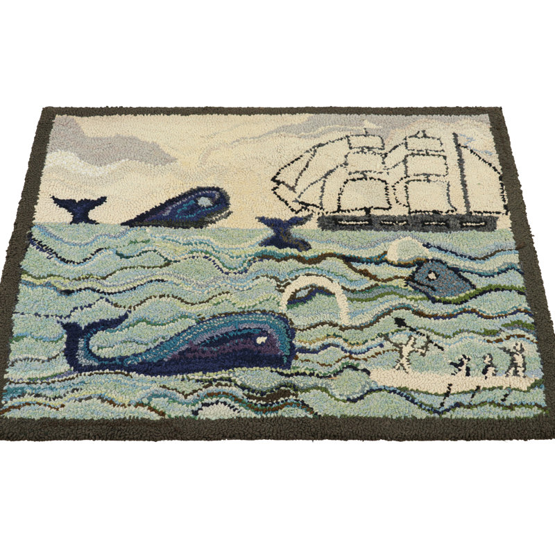 One-of-a-Kind 2’5”x2’10” Area Rug