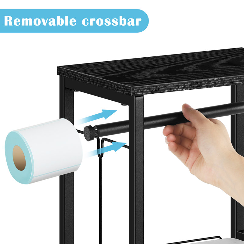 Desktop Storage Rack - Black
