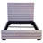 Grey Upholstered Queen Bed