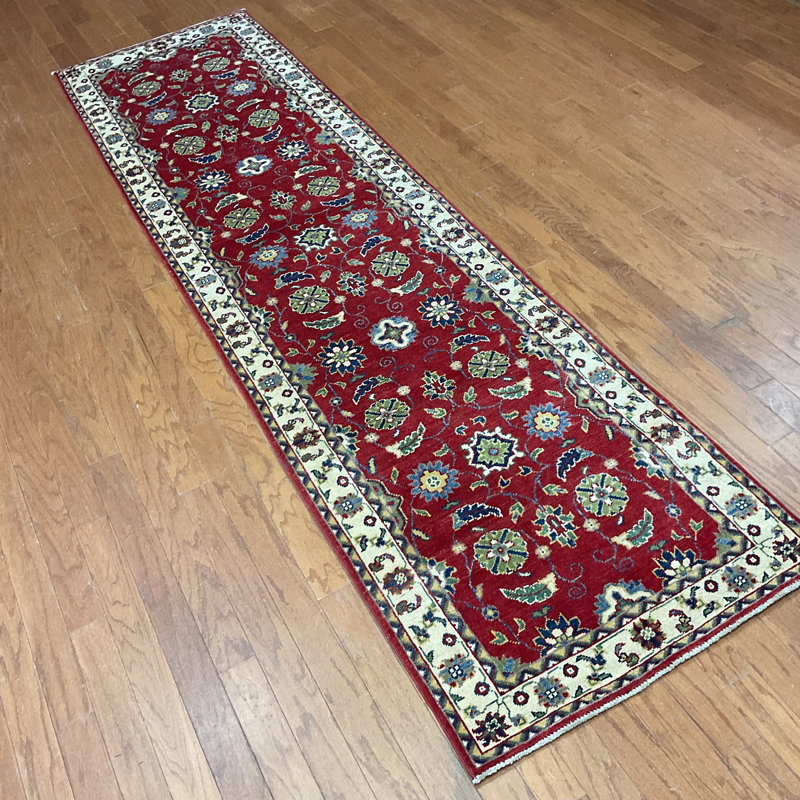Handmade Kazak Wool Runner