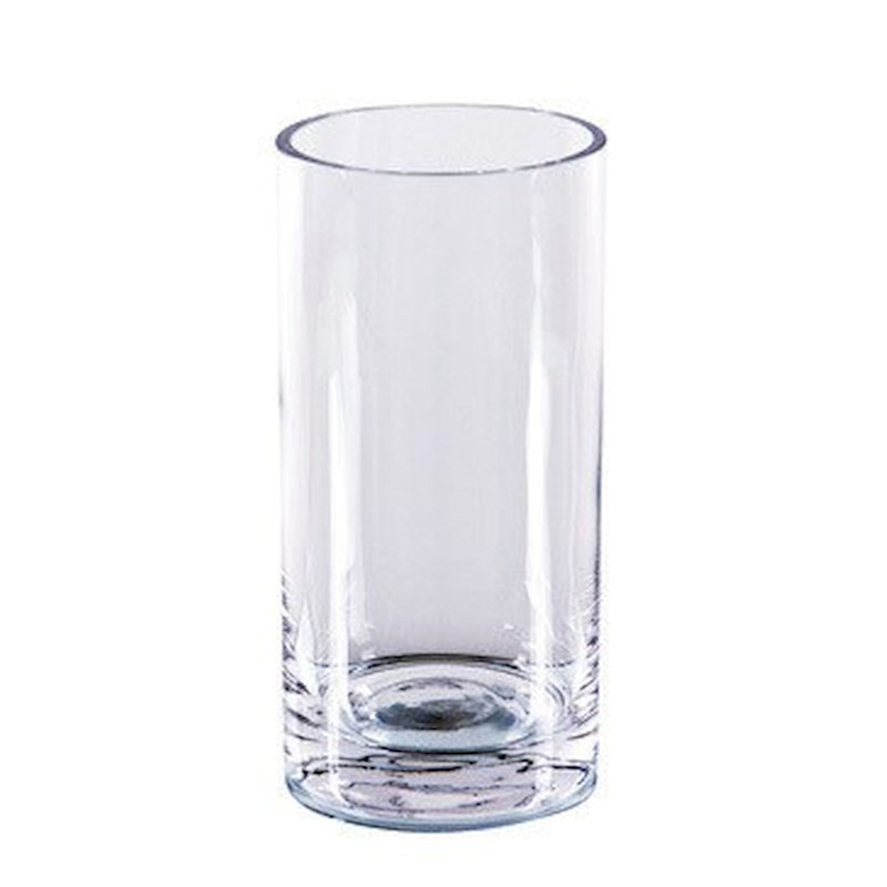 Vase cylindrique, H 8 po x l 4 po x P 4 po