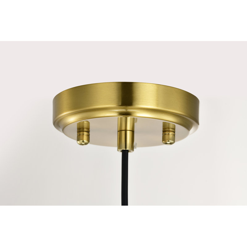 Luminaire suspendu de cuisine 1 lumière, Or