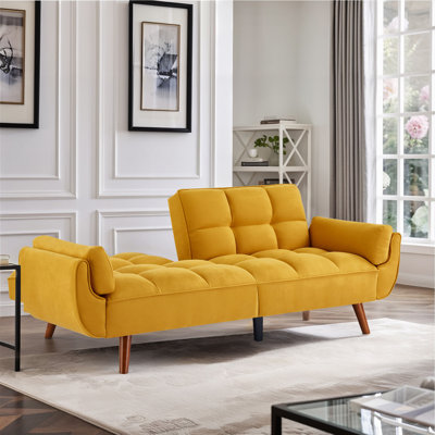 Tarantino Twin 75.3'' Upholstered Convertible Sofa