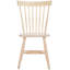 Chaise d'appoint à dossier Windsor en bois massif Matanna-247345322