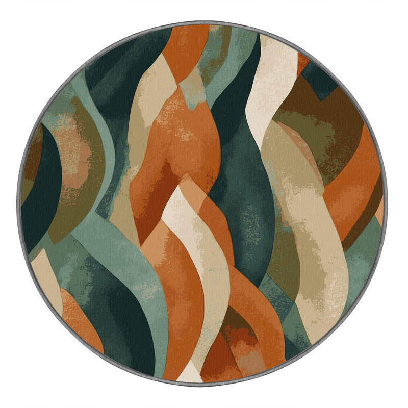Tapis Woodland Waves, Rond 6 pi