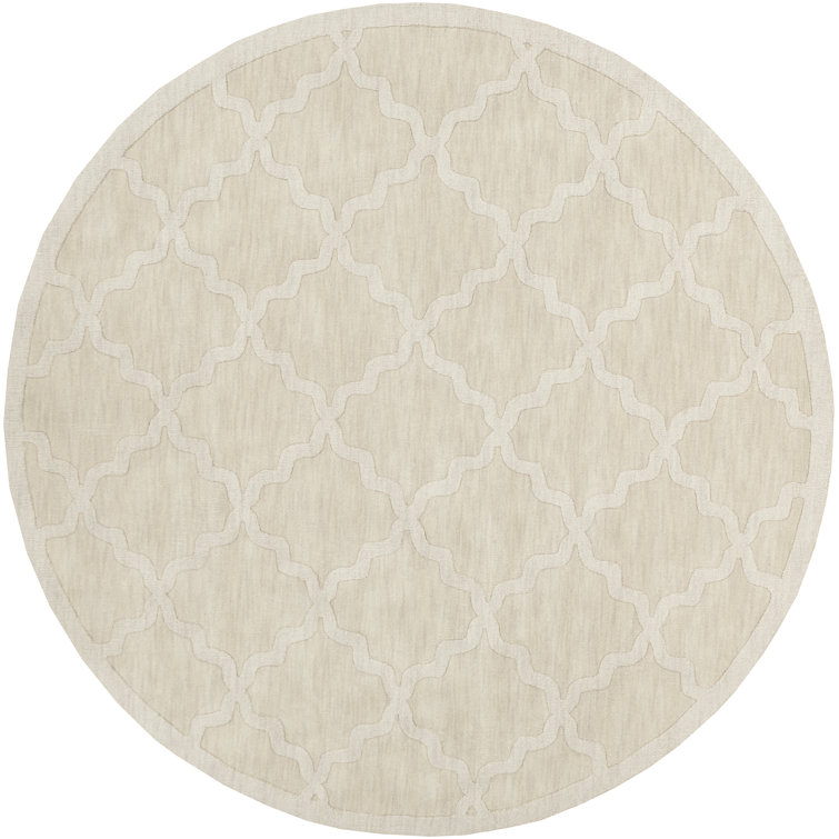 Romina Handmade Wool Beige Rug