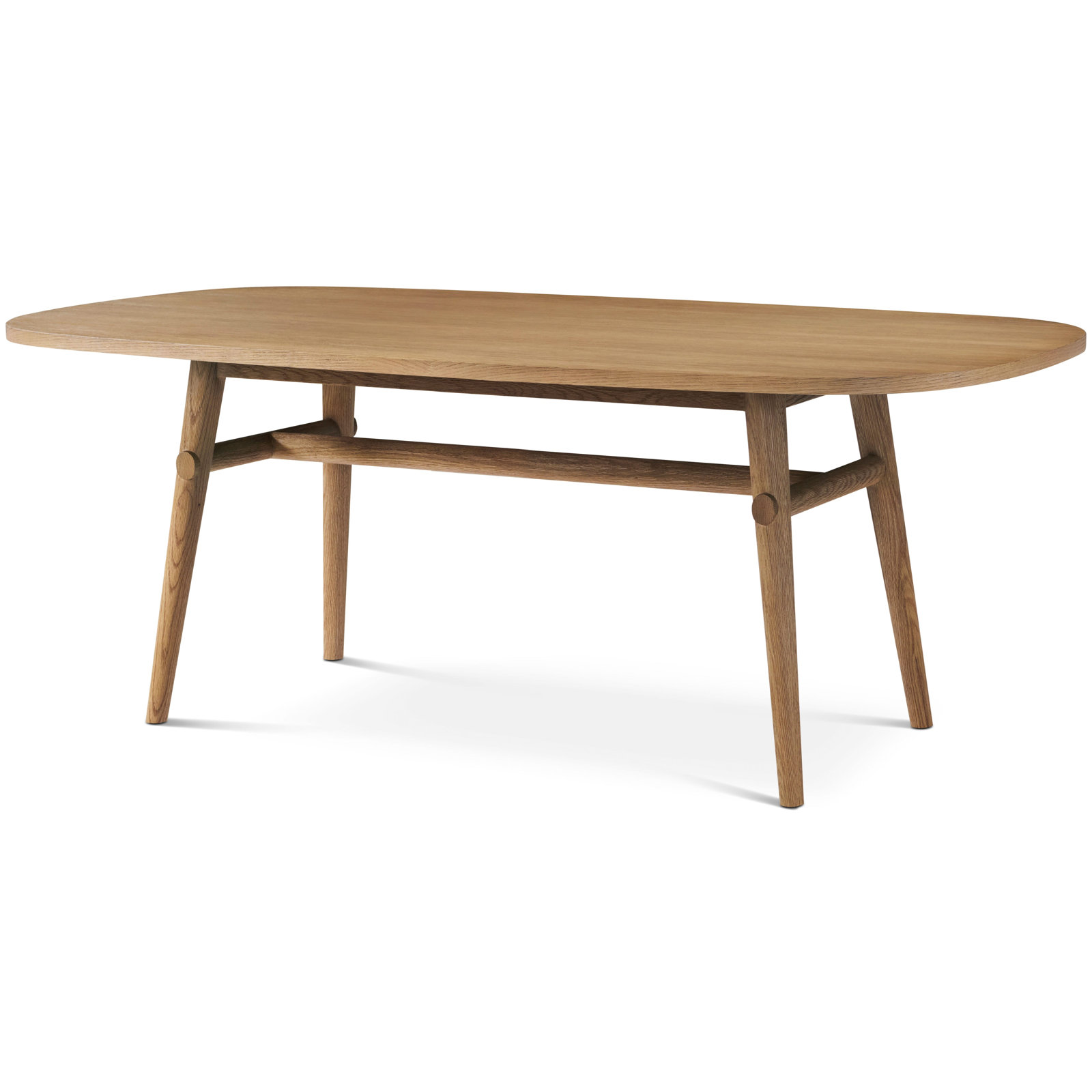 Comacho Dining Table, 30" H x 62.99" L x 31.5" W, Natural