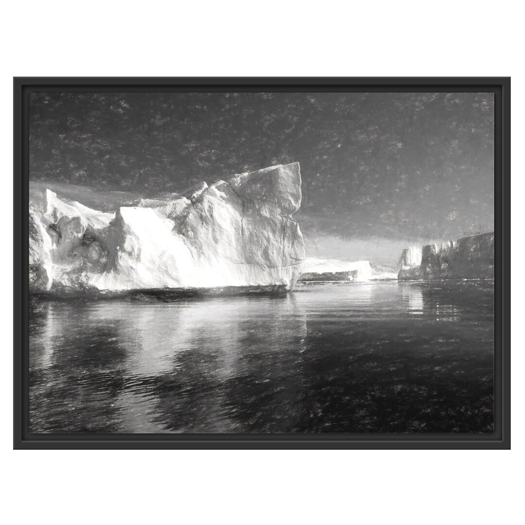 Gerahmtes Poster Icebergs in Greenland