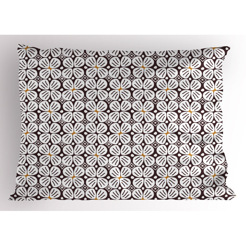 Ensemble de 2 taies décoratives Ambesonne Jasmine Doodle, H 20 po x l 30 po