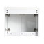 Meuble-lavabo mural de 91 cm (36 po) pour salle de bain, lavabo en résine, 2 portes à fermeture amortie, 1 armoire latérale, fini anti-rayures, charnières de porte à fermeture douce, étanche à l'eau.