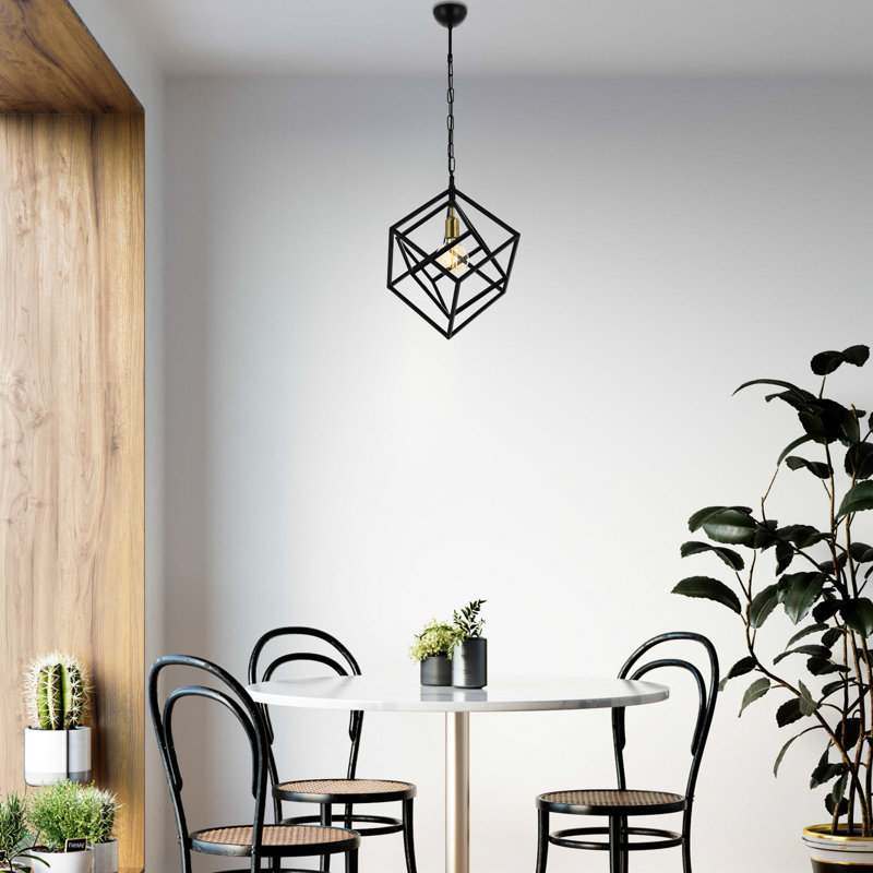 Luminaire suspendu géométrique 1 lumière