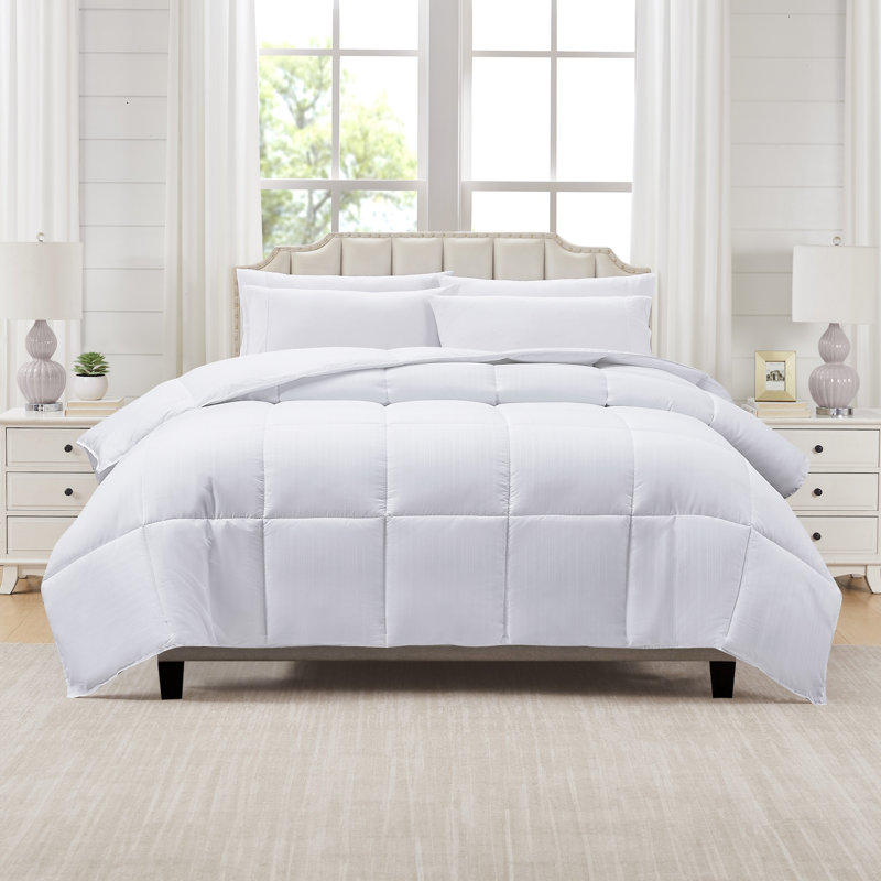 Modern Threads Down Alternative Microfiber Quilted Reversible Comforter & Duvet Insert, Queen Comforter