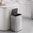 13.2 Gallon Steel Motion Sensor Odor Resistant Trash Can with 15 trash bags-98350501