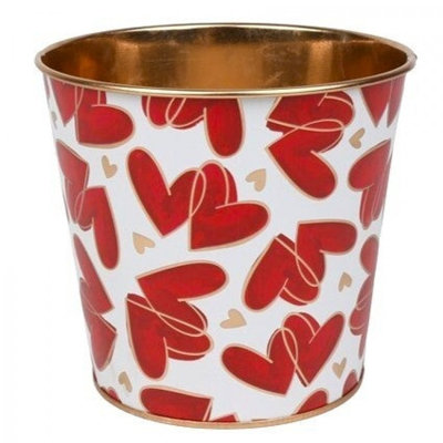 Love The Hearts Printed Bucket