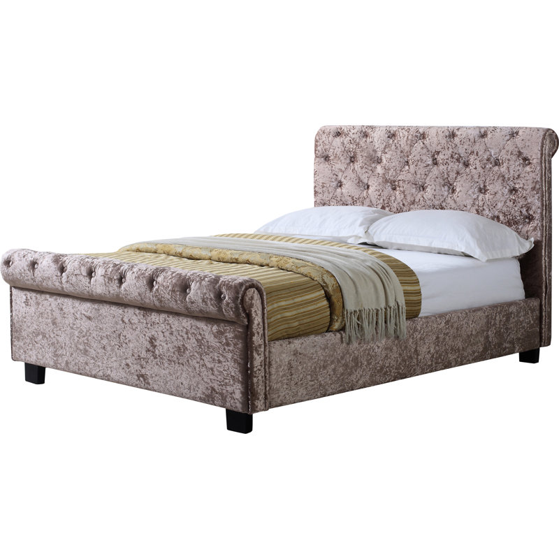 Camelford Upholstered Ottoman Storage Bed, Kingsize (5'), Grey