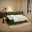 Convertible L-shaped Sofa With Pull-out Bed And Storage Chaise, Linen Green-1703183688