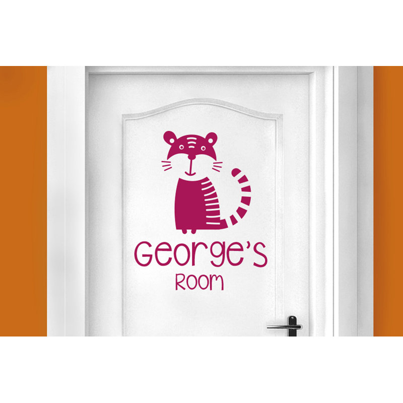 Animals Wall Decal, Violet