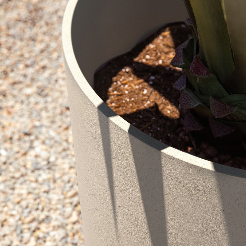 Pot à fleurs Pure Series, 2, H 19,75 po x l 18,5 po x P 18,5 po, Sable