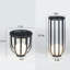 Ensemble de 2 lampes sur pied à DEL intégrées