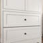 Armoire garde-manger blanche 72 po avec 2 tiroirs, armoire de rangement autoportante avec tablettes réglables, organisateur robuste pour les épices, vaisselle, petits électroménagers de cuisine, garde-manger, salle à manger