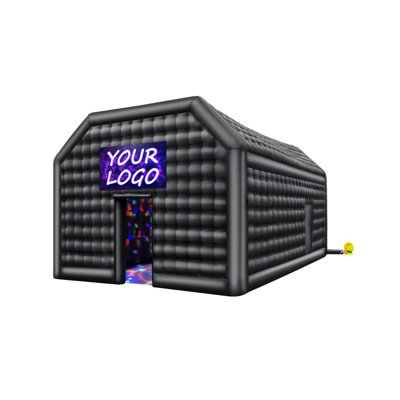 Inflatable Nightclub Blow up Party Tent Black