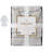 Borghese Roma Luxe Cotton Zero Twist Bath Robe in Small/Medium in Gift Box