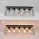 Farmhouse Rectangular Flush Mount Ceiling Light