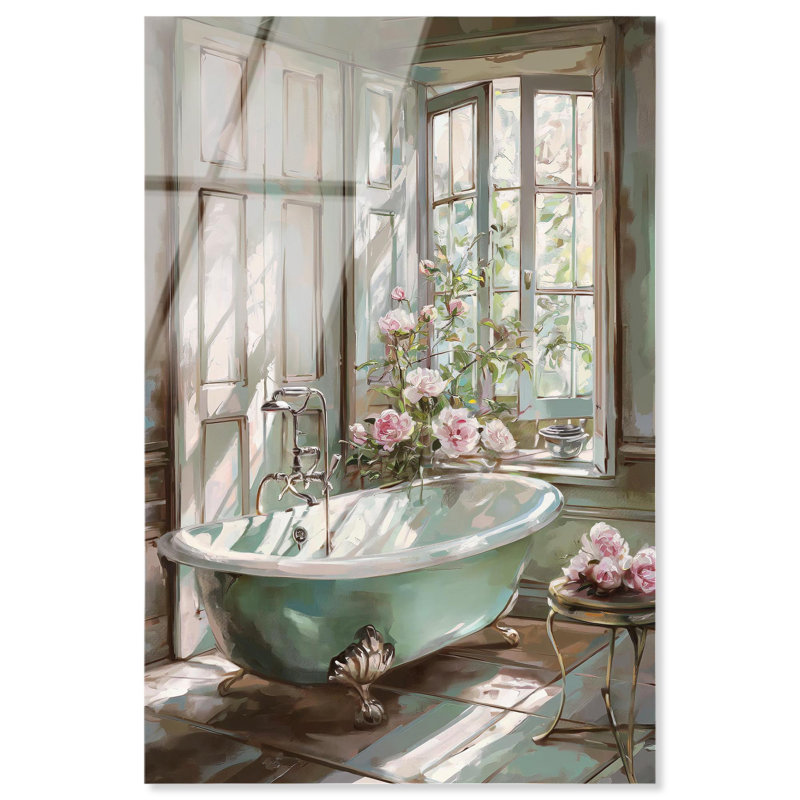 Art mural en verre acrylique sans cadre Spring Bliss, H 30 po x l 20 po