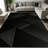 1PC Black Geometric Textured Modern Abstract area rugs for Living Room, Soft and Comfortable, Suitable for all seasons, easy-to-maintain, machine washable Indoor floor mat, Under Table Farmhouse suitable for dining room, bedroom, home office,-129886398