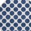 Tapis intérieur lavable à pois 8 po