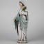 Statue de la Bienheureuse mère Mary - statue de la Vierge Marie de 14 pouces, décoration de maison élégante peinte à la main Saint Mary pour la cour de la cour