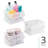 Plastic Shower Basket with Handle - Portable Shower Caddy for Bathroom or College Dorm