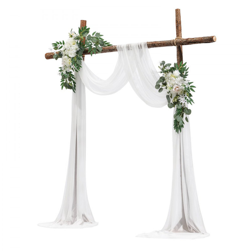 Fabric Backdrops & Signs, 92cm H x 59.9cm W x 2.5cm D, White