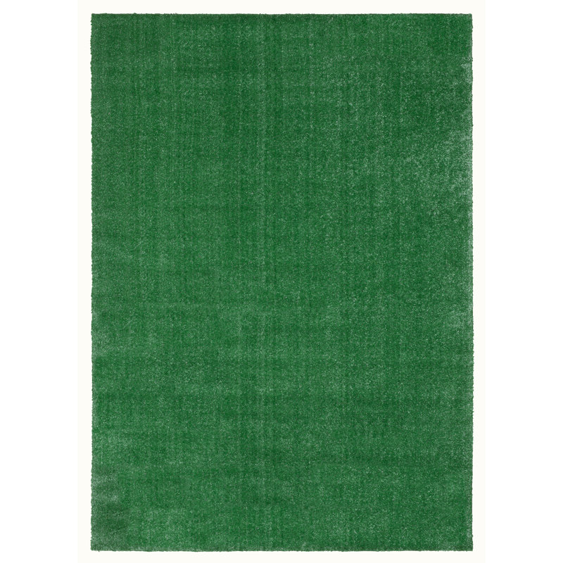  Tapis de gazon artificiel imperméable intérieur / extérieur Sierra - 6 pi x 8 pi, 6 pi x 8 pi