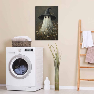 Cute Halloween Unframed Canvas Wall Art 24" X 36"