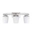 Éclairage pour meuble-lavabo 3 lumières contemporain Paulus