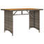 Table de patio avec plateau en bois Dakota Fields 43,3 po x 26,8 po x 27,6 po Dakota-1168032201