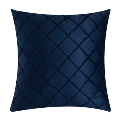 Housse de coussin carré en velours et insert