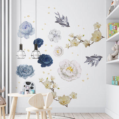 Magnolia Plants & Flowers Wall Decal